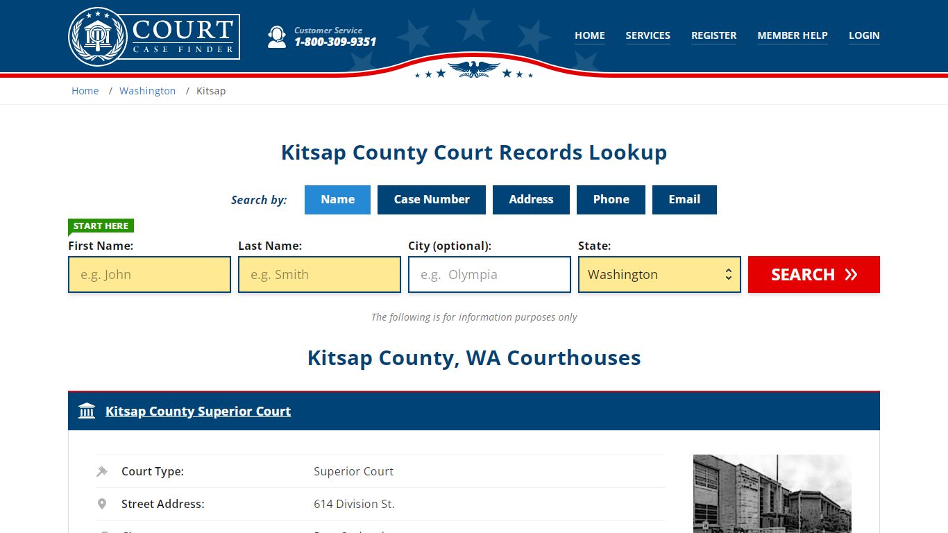 Kitsap County Court Records | WA Case Lookup